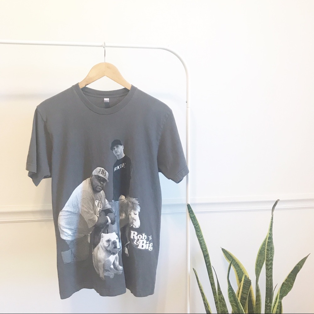 🚌 American Apparel  | Rob & Big Graphic Tee M